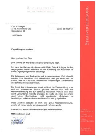 Referenz für Betreuer